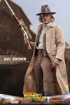 Doc Brown Back to the Future Part III Sixth Scale Figure
