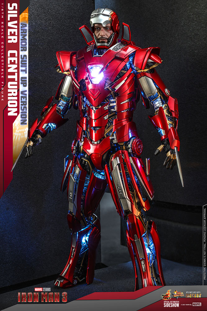 Silver Centurion (Armor Suit Up Version) Sixth Scale Figure