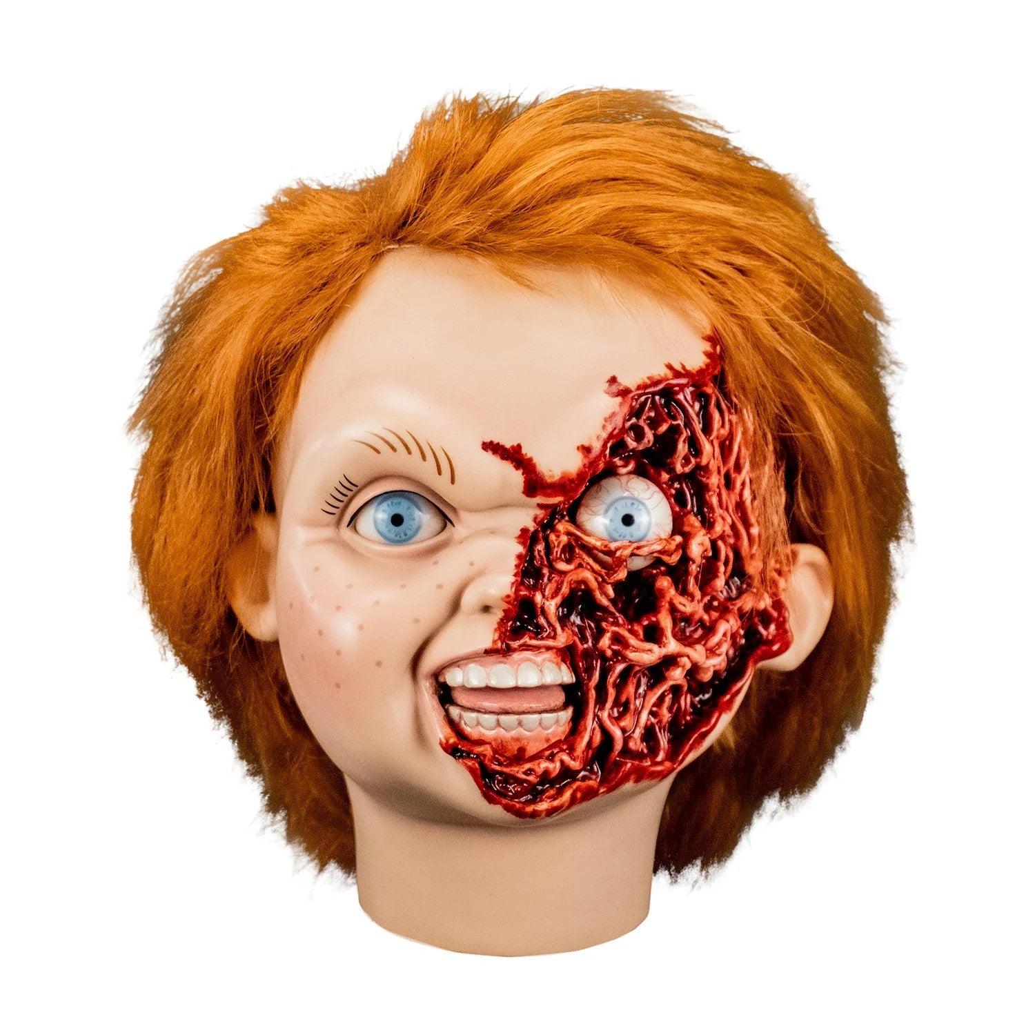 Child's Play 3 Ultimate Chucky Doll Pizza Face Head