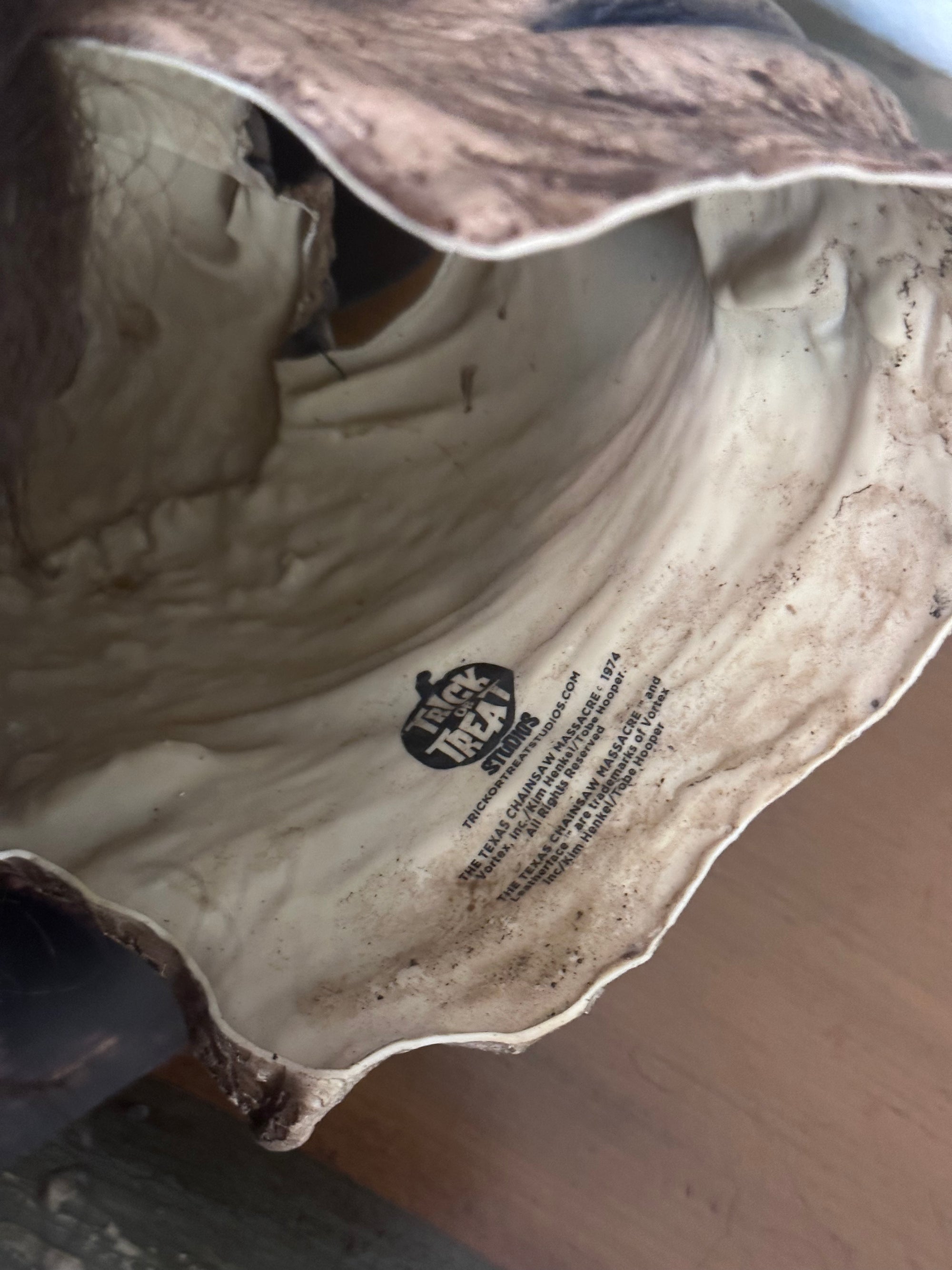 Texas Chainsaw Massacre Remake Leatherface Mask Trick or Treat Studios