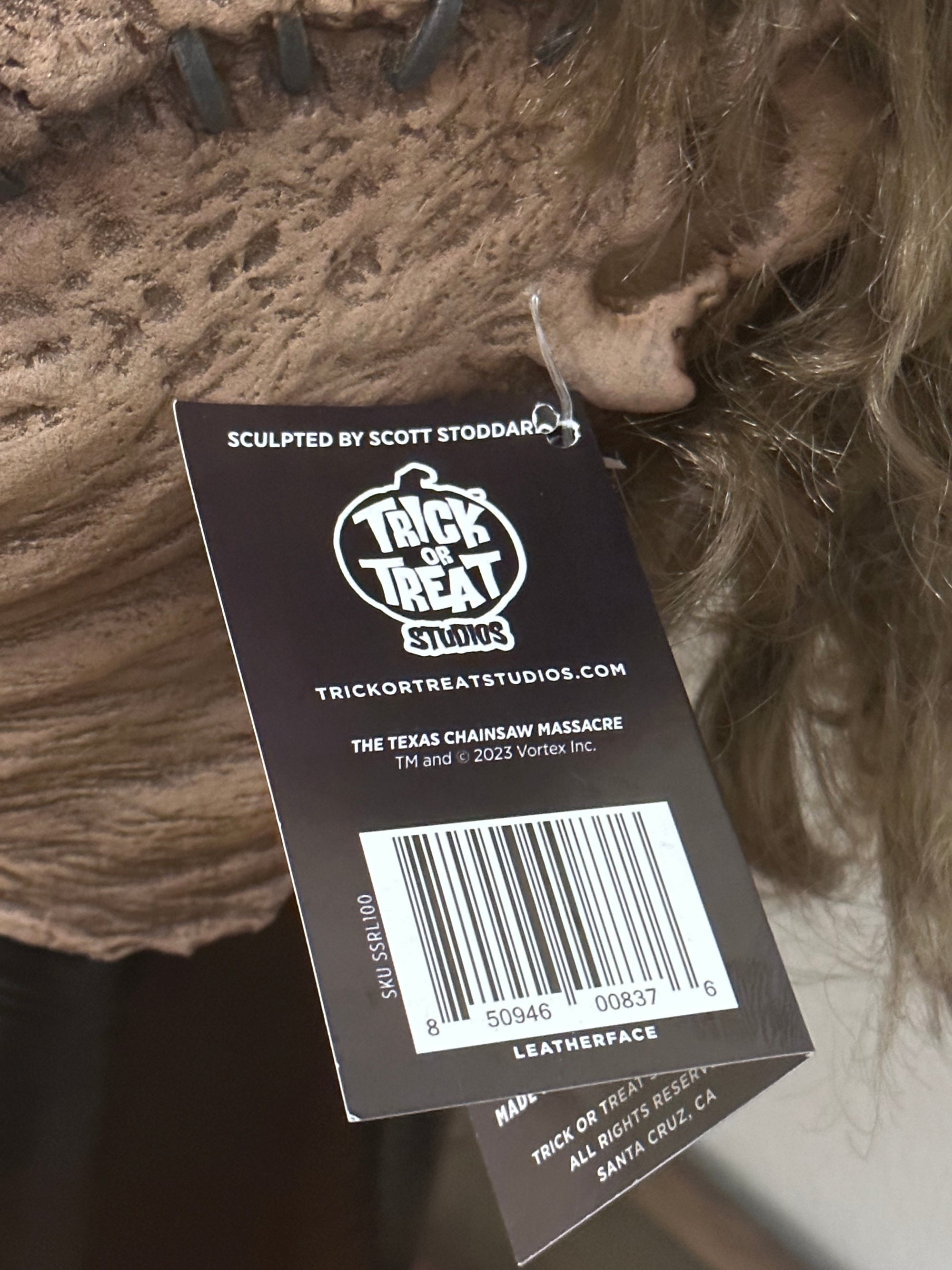 Texas Chainsaw Massacre Remake Leatherface Mask Trick or Treat Studios