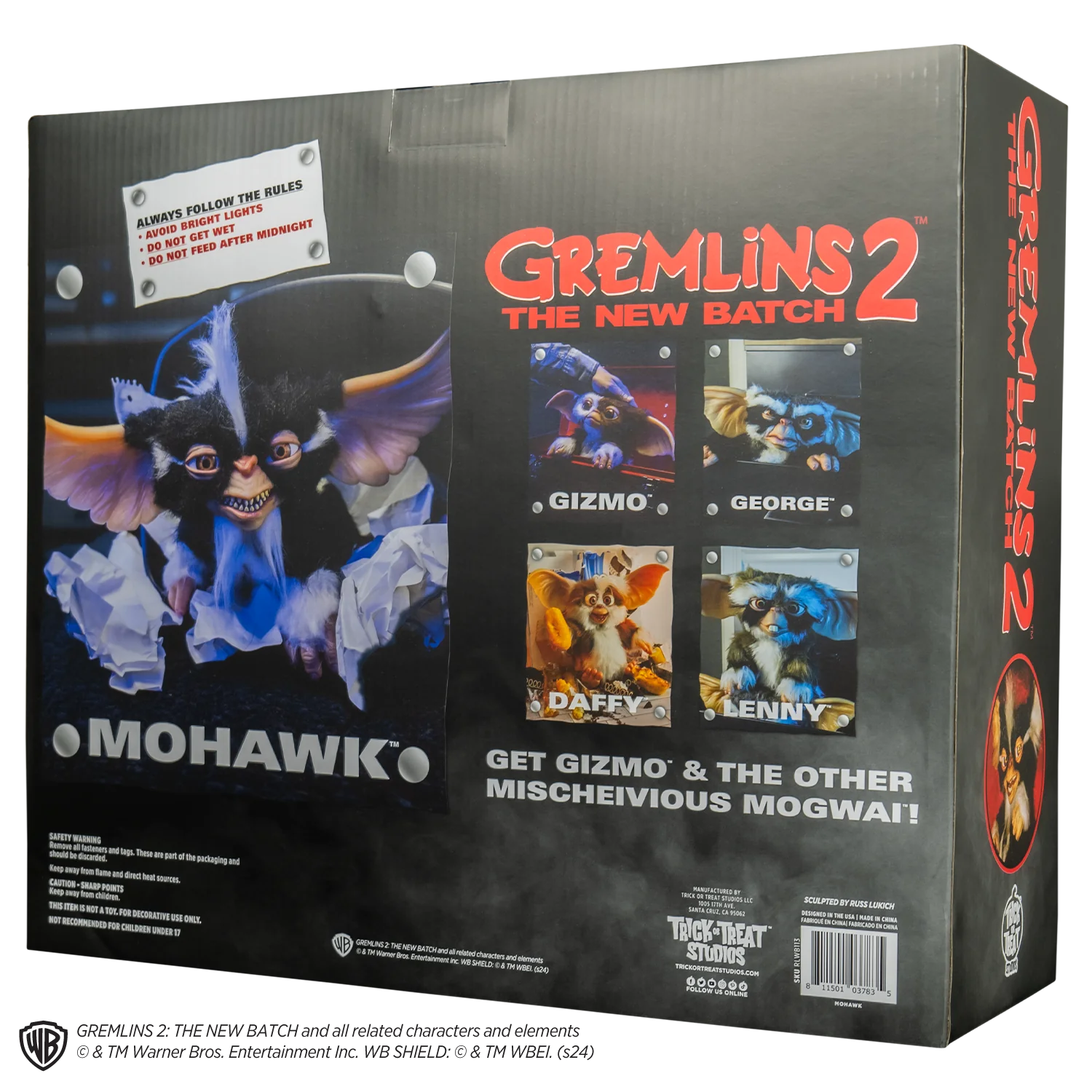 Gremlins 2 Mohawk Mogwai Prop Replica
