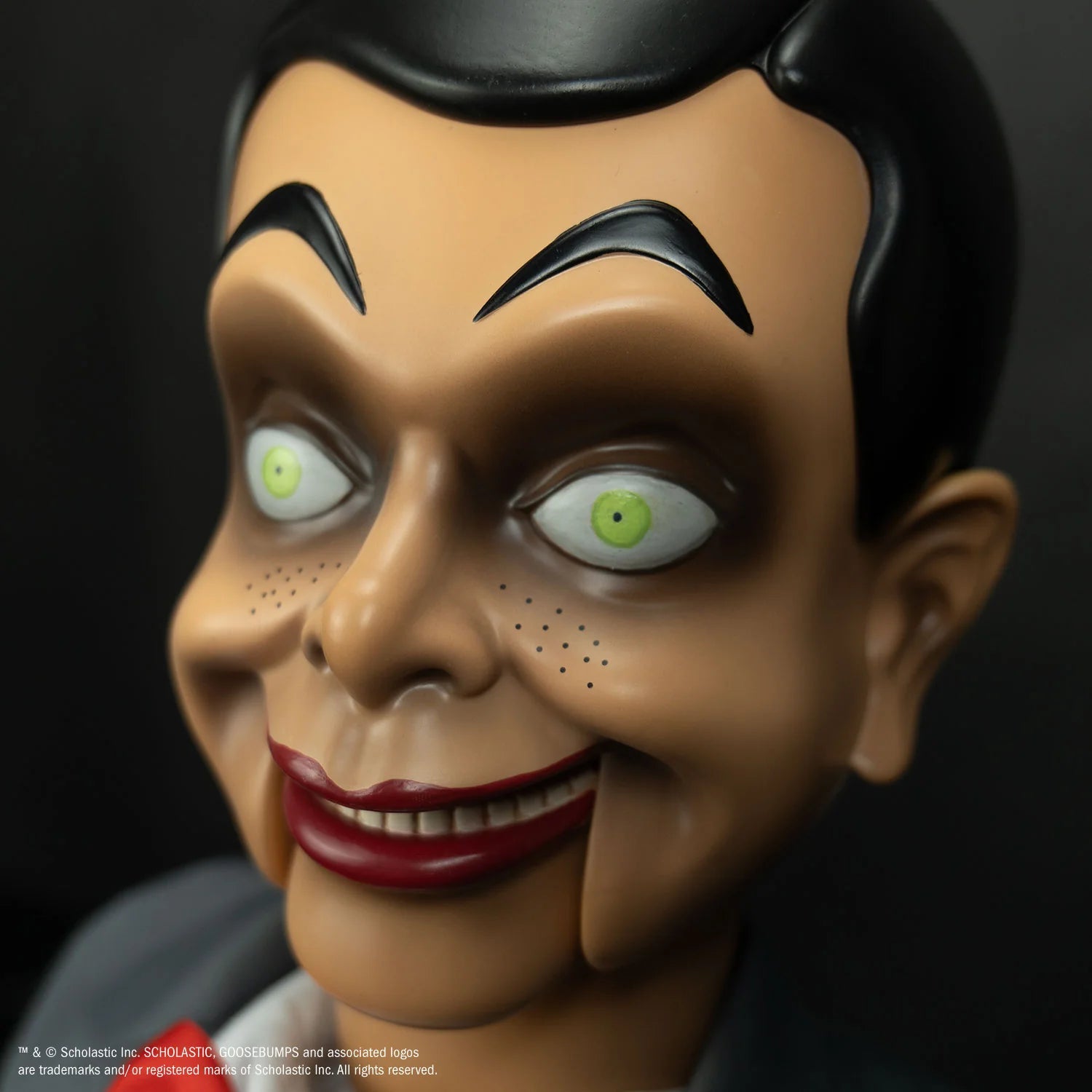 Goosebumps Slappy Dummy Prop Glow In The Dark Doll - Collectors Row Inc.