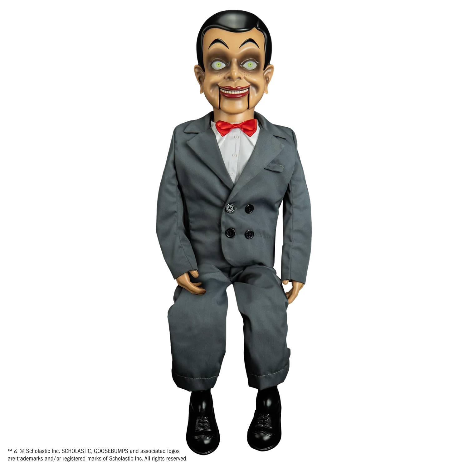 Goosebumps Slappy Dummy Prop Glow In The Dark Doll - Collectors Row Inc.