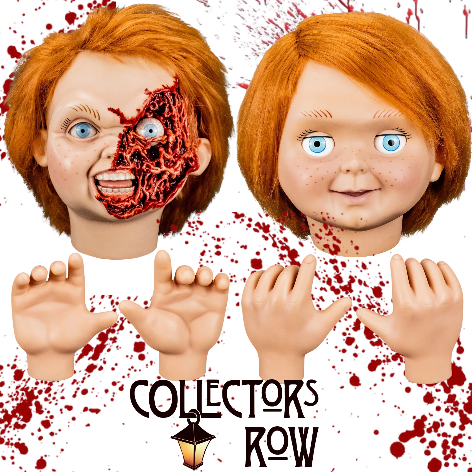 Child's Play 2 and 3 Ultimate Chucky Tommy and Pizza Head