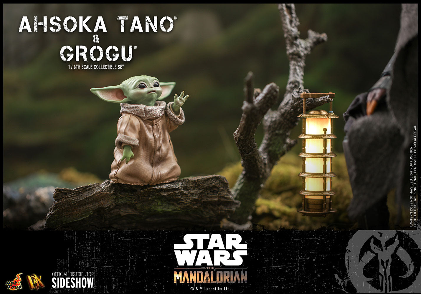 Ahsoka Tano and Grogu Sixth Scale Figure Set