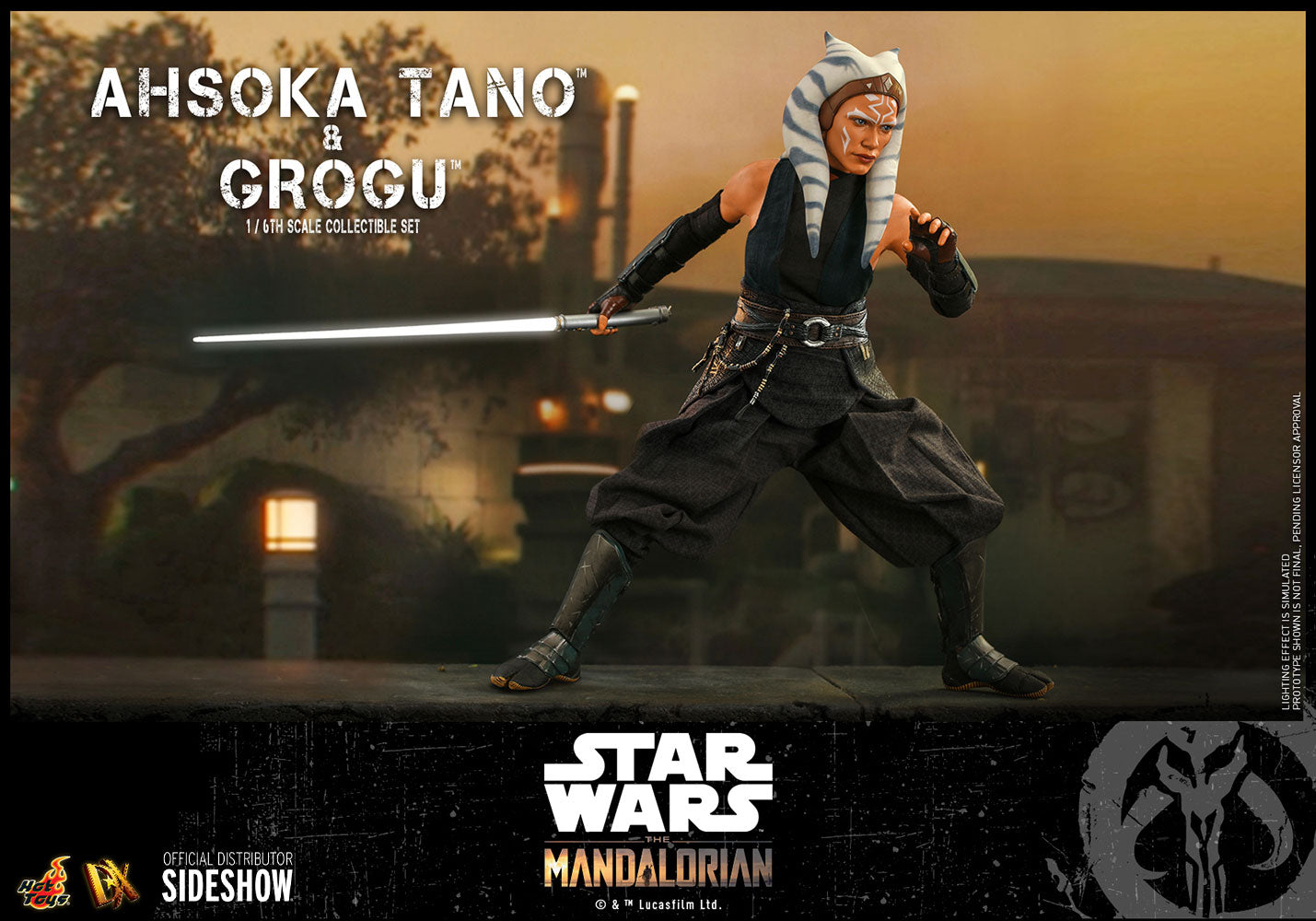 Ahsoka Tano and Grogu Sixth Scale Figure Set