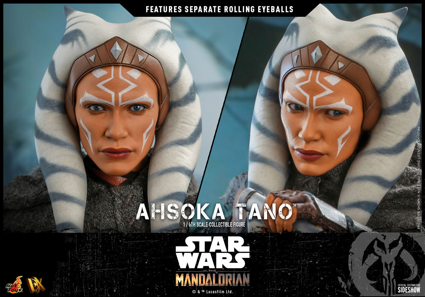 Ahsoka Tano The Mandalorian Sixth Scale Figure