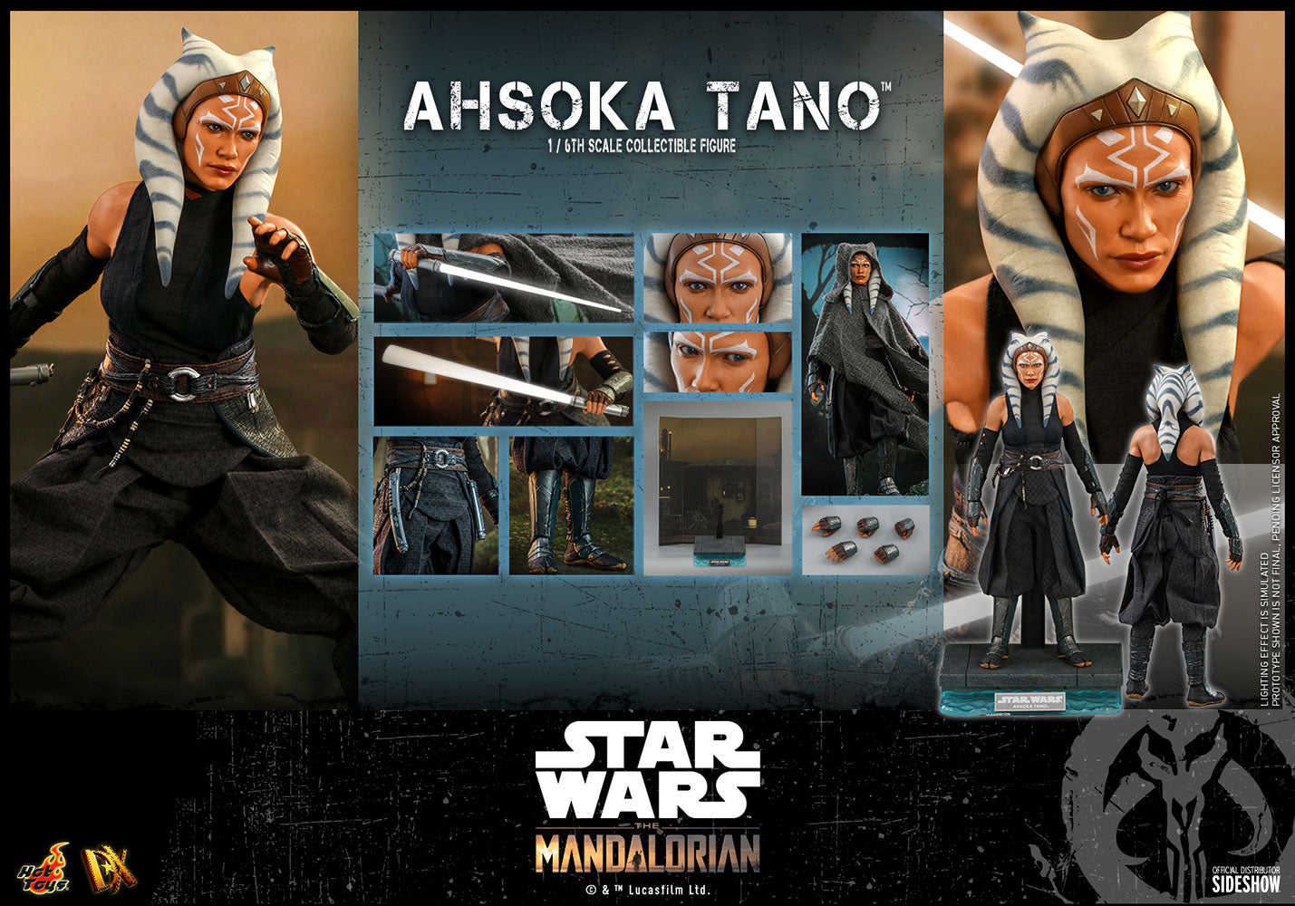 Ahsoka Tano The Mandalorian Sixth Scale Figure