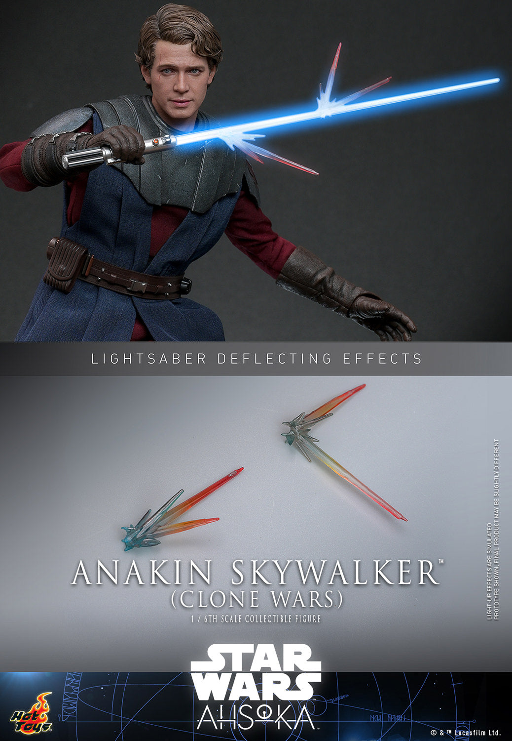 Anakin Skywalker™ (Clone Wars) Sixth Scale Figure