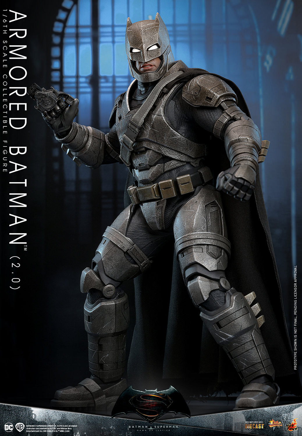 BVS Dawn of Justice Armored Batman 2.0 Collector Edition MMS742 D62