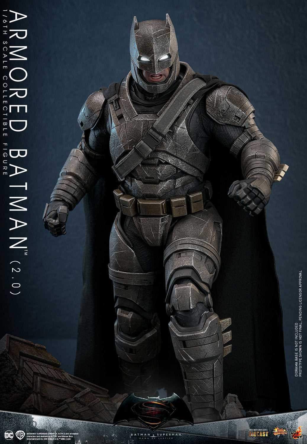 BVS Dawn of Justice Armored Batman 2.0 Collector Edition MMS742 D62