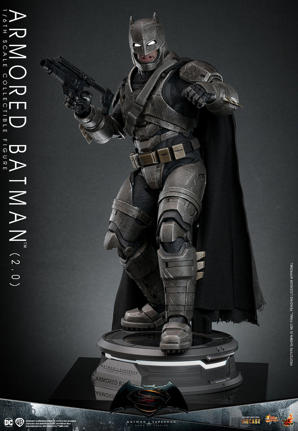 BVS Dawn of Justice Armored Batman 2.0 Collector Edition MMS742