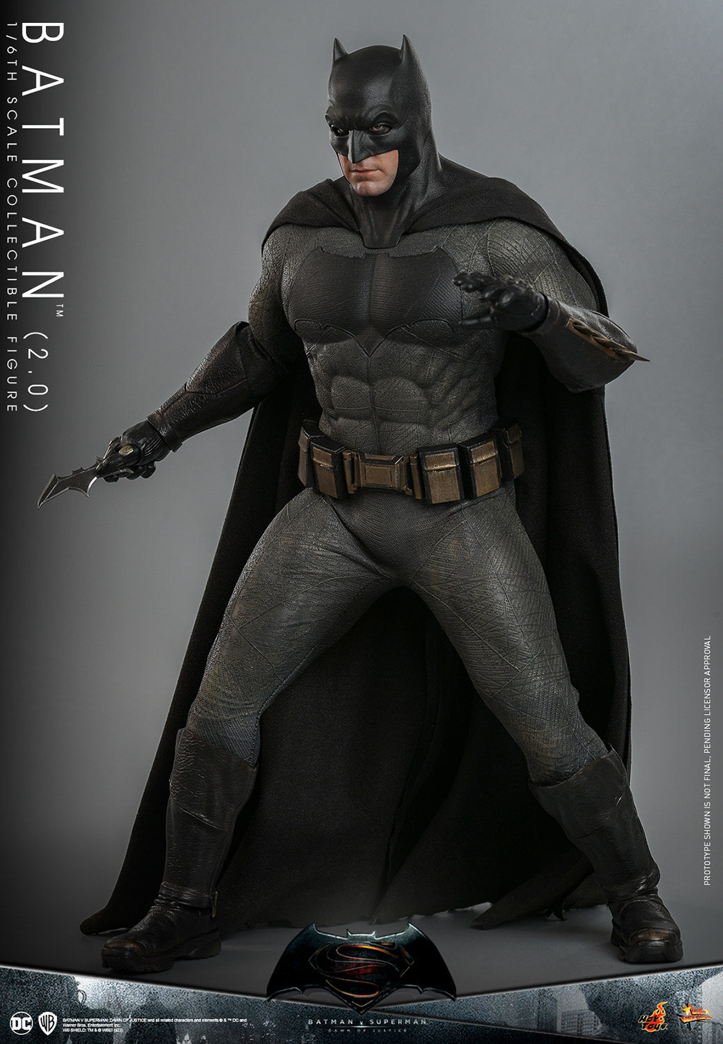 Batman v Superman: Dawn of Justice - Batman (2.0) Sixth Scale Figure