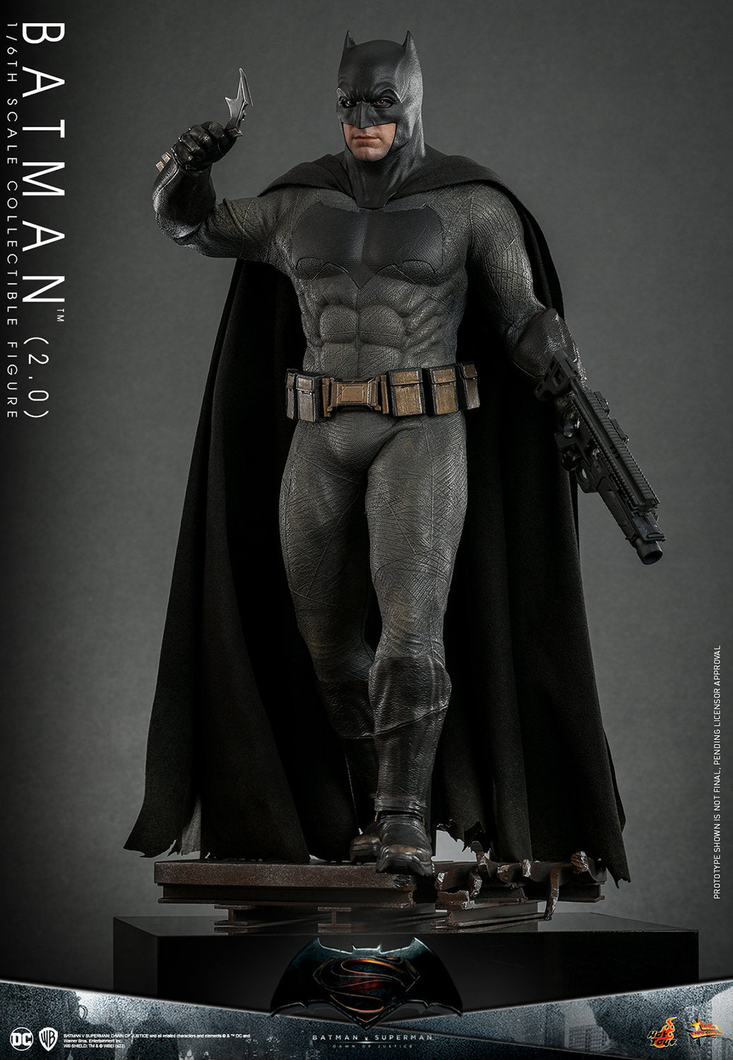 Batman v Superman: Dawn of Justice - Batman (2.0) Sixth Scale Figure