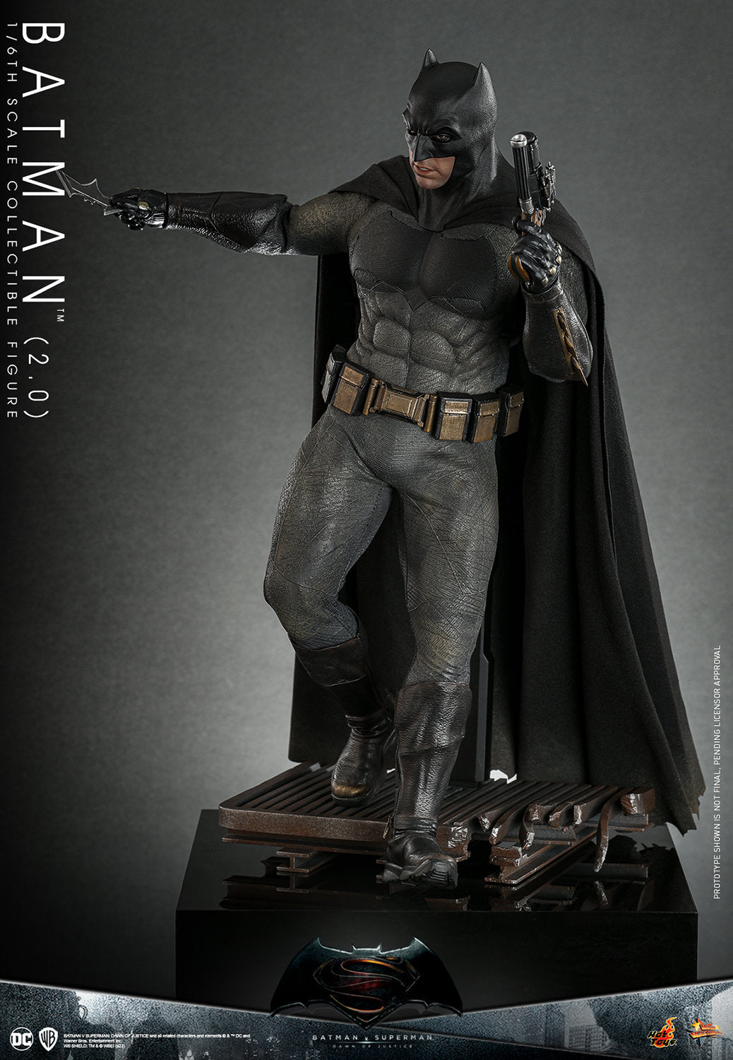 Batman v Superman: Dawn of Justice - Batman (2.0) Sixth Scale Figure
