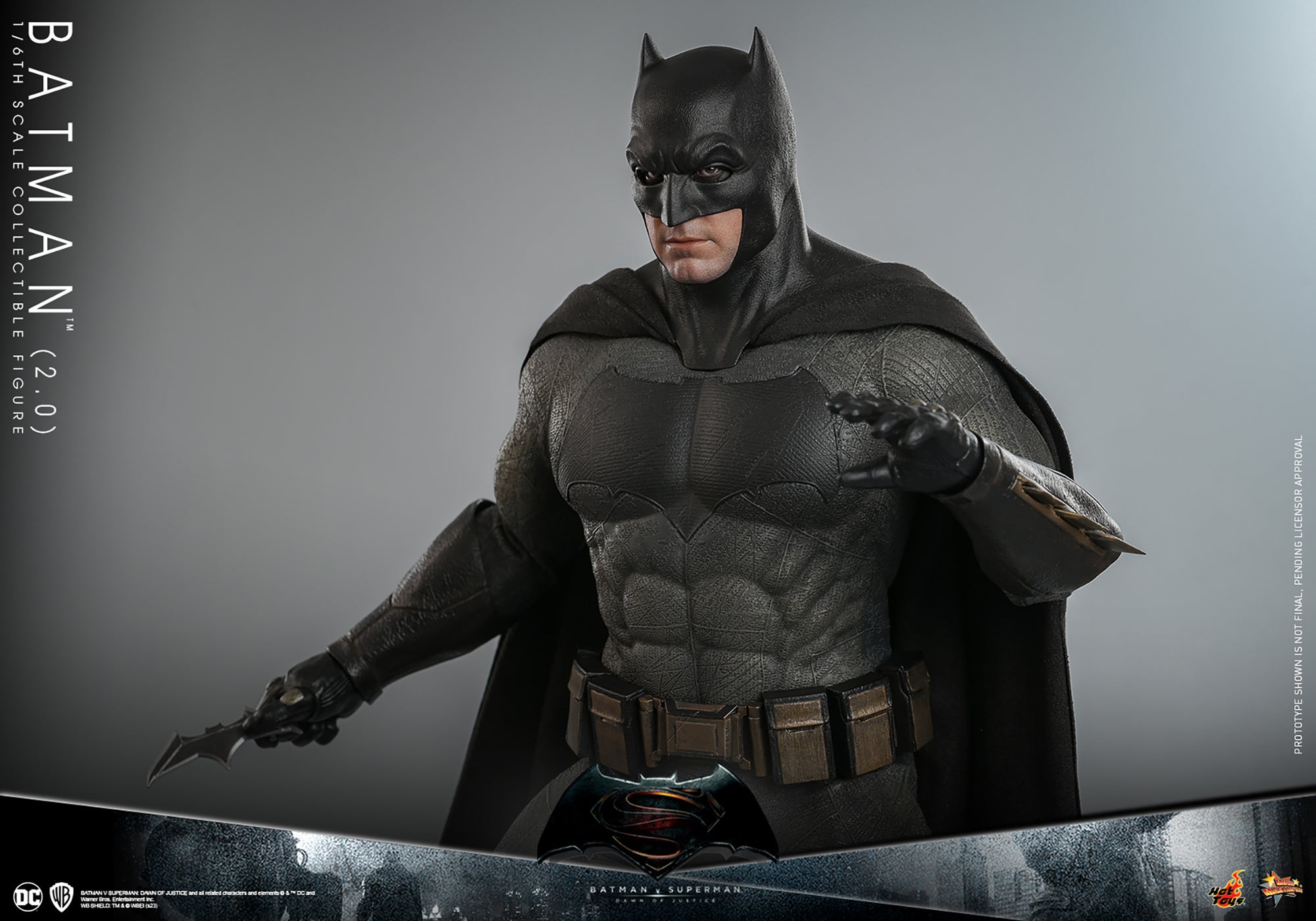 Batman v Superman: Dawn of Justice - Batman (2.0) Sixth Scale Figure