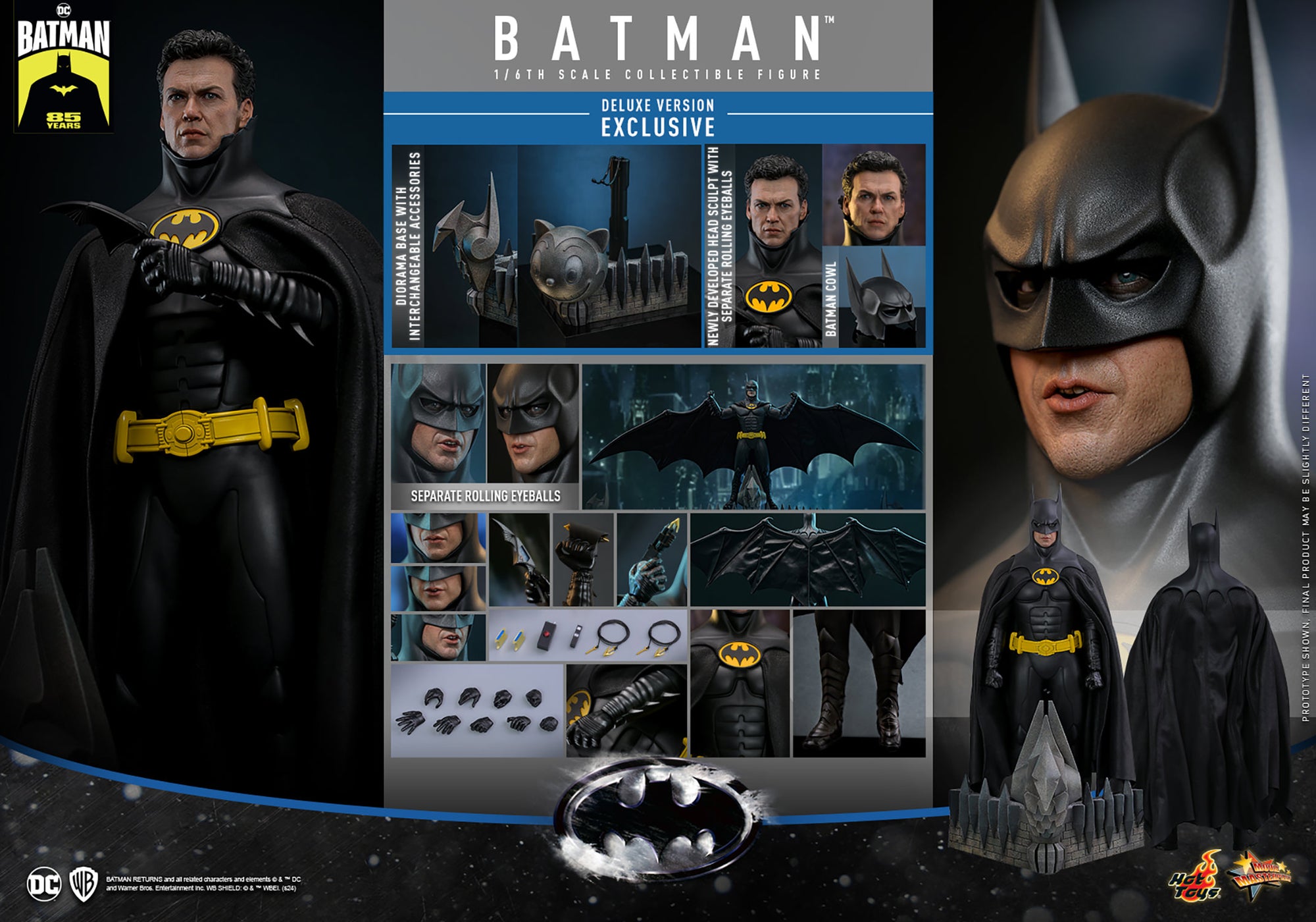 Batman Returns Deluxe Version 1/6 Scale Figure MMS770
