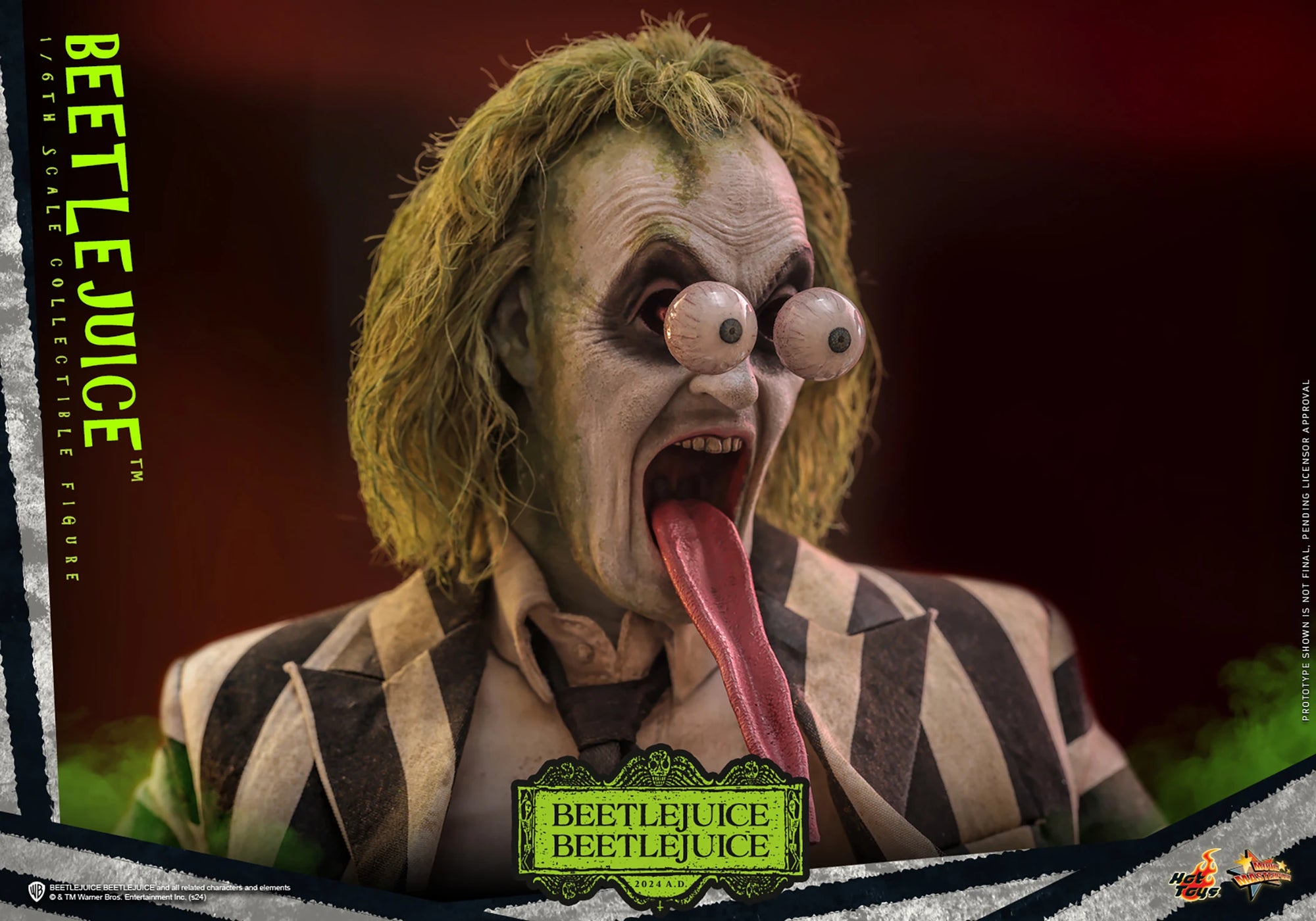 Beetlejuice MMS767 Michael Keaton 1/6 Scale Figure