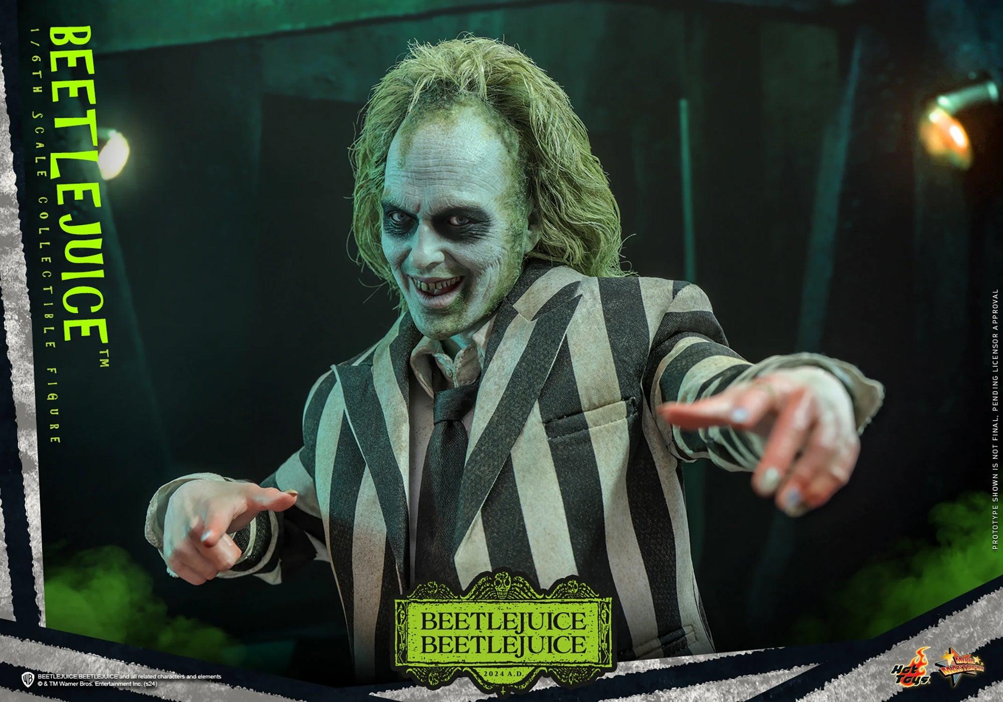 Beetlejuice MMS767 Michael Keaton 1/6 Scale Figure