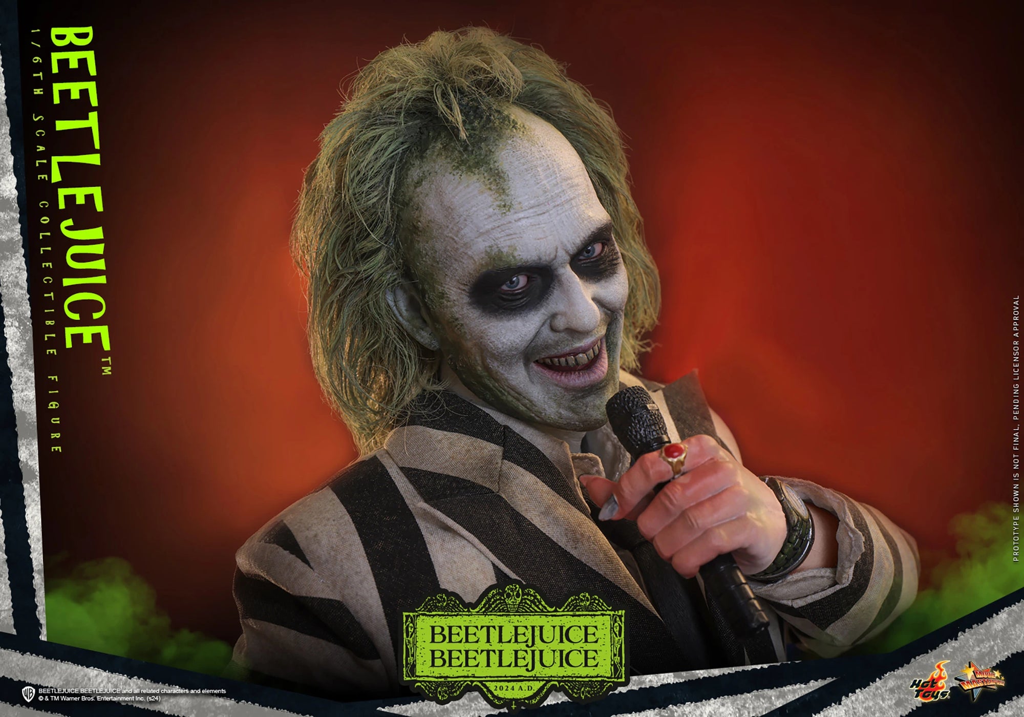 Beetlejuice MMS767 Michael Keaton 1/6 Scale Figure