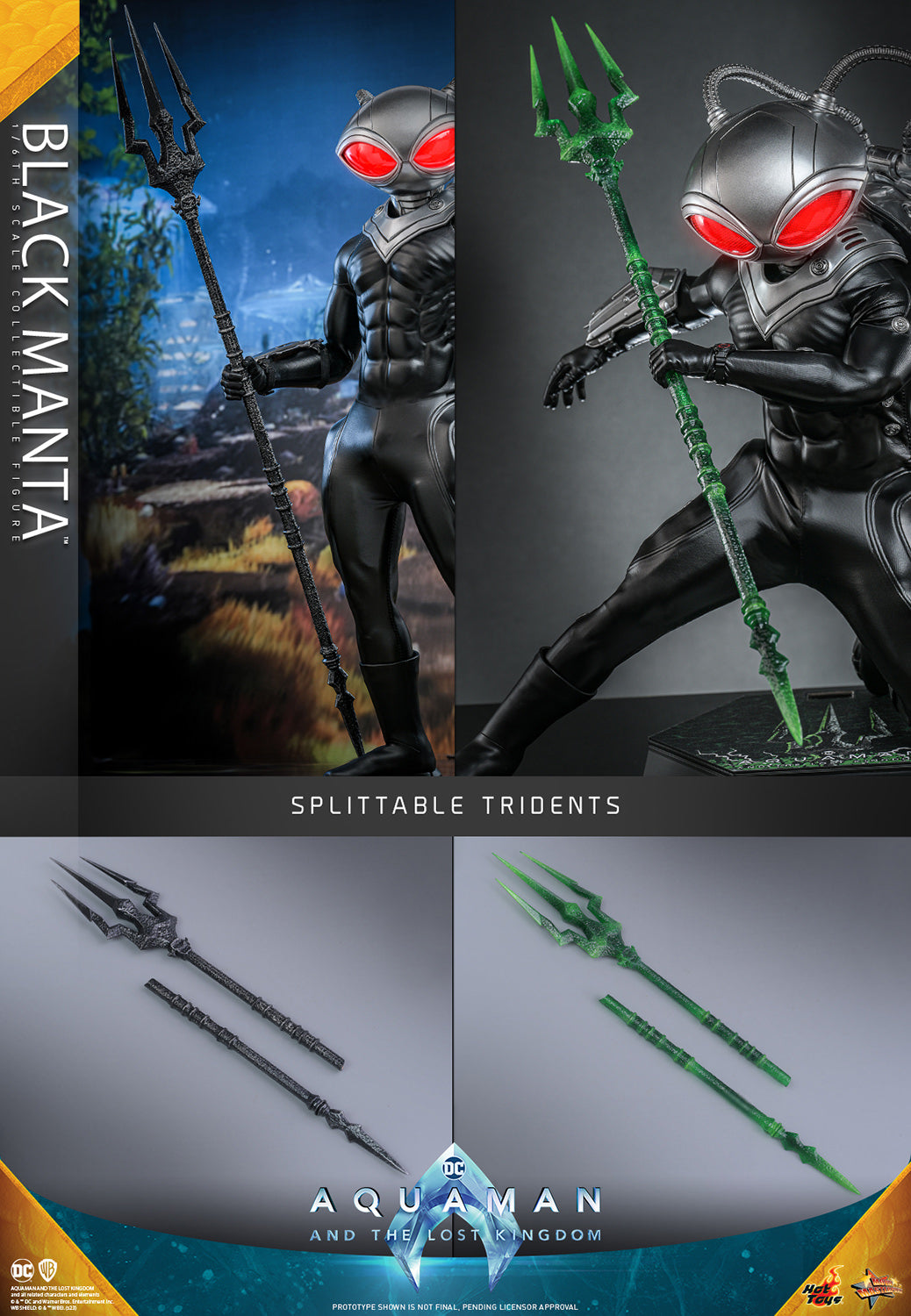 Black Manta - Aquaman and the Lost Kingdom 1/6 Figure