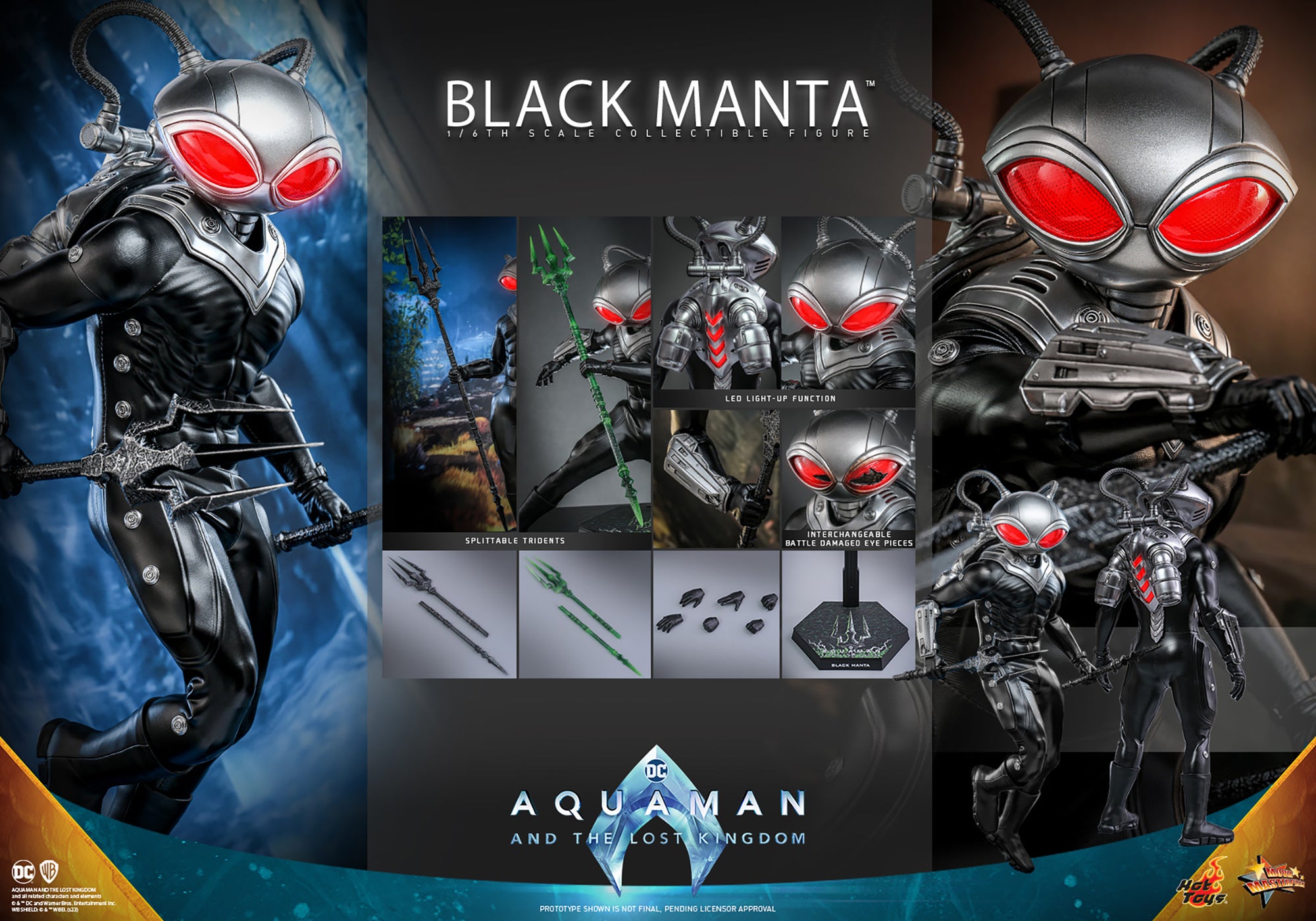 Black Manta - Aquaman and the Lost Kingdom 1/6 Figure
