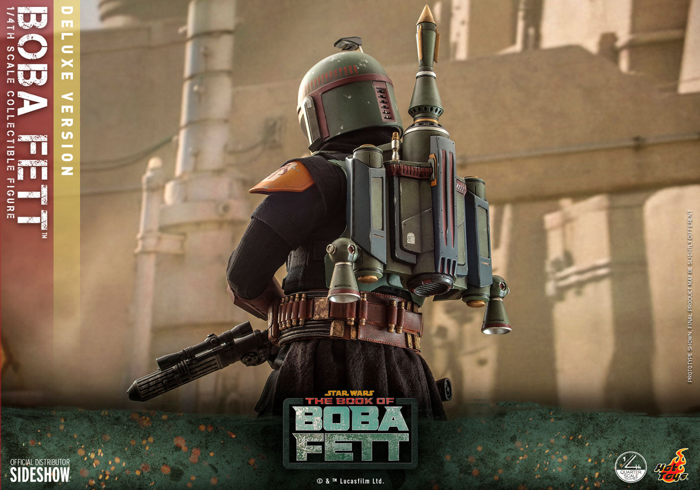 Hot Toys Boba Fett (Deluxe Version) Quarter Scale Figure