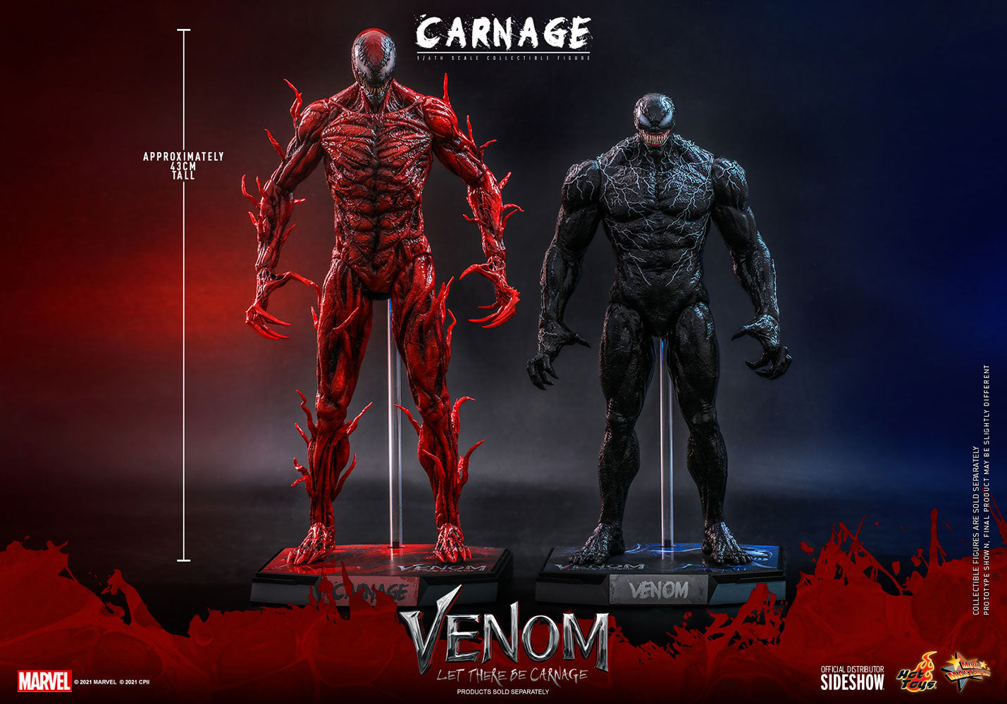 Carnage (Deluxe Version) Sixth Scale Figure