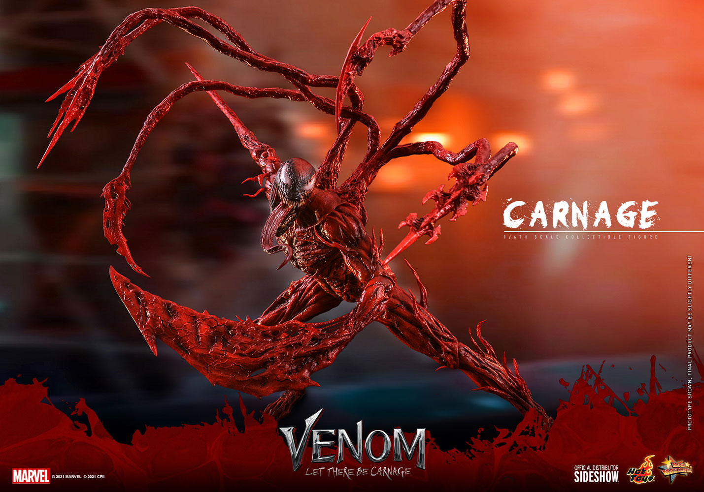 Carnage (Deluxe Version) Sixth Scale Figure
