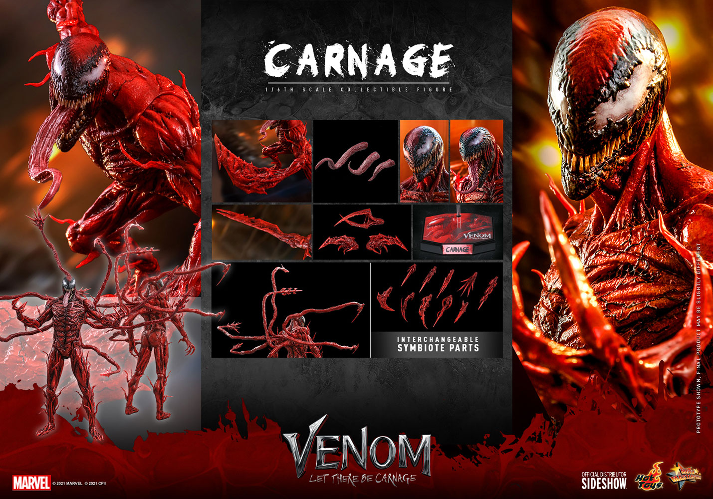 Carnage Sixth Scale Figure