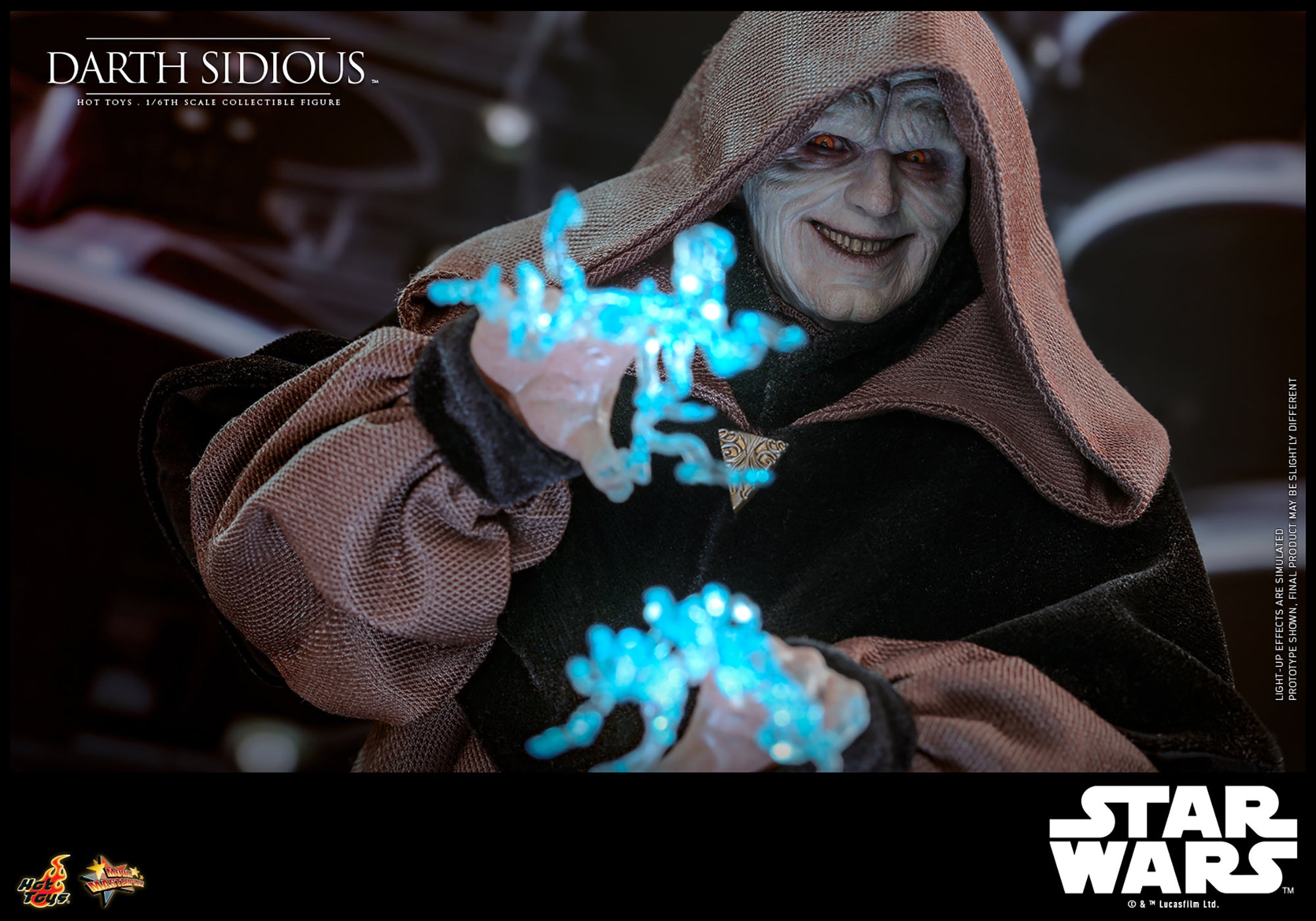 Hot Toys Darth Sidious™ Sixth Scale Figure