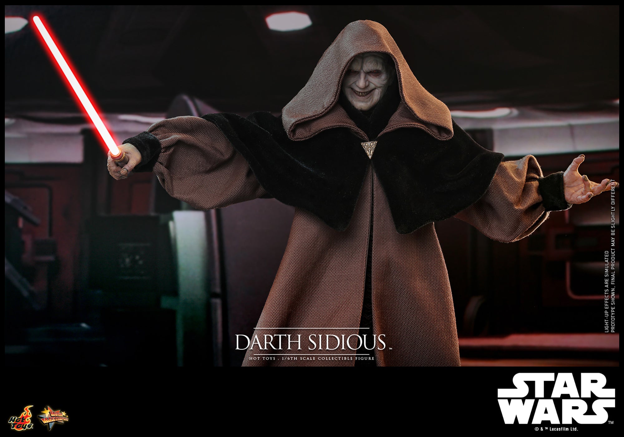 Hot Toys Darth Sidious™ Sixth Scale Figure