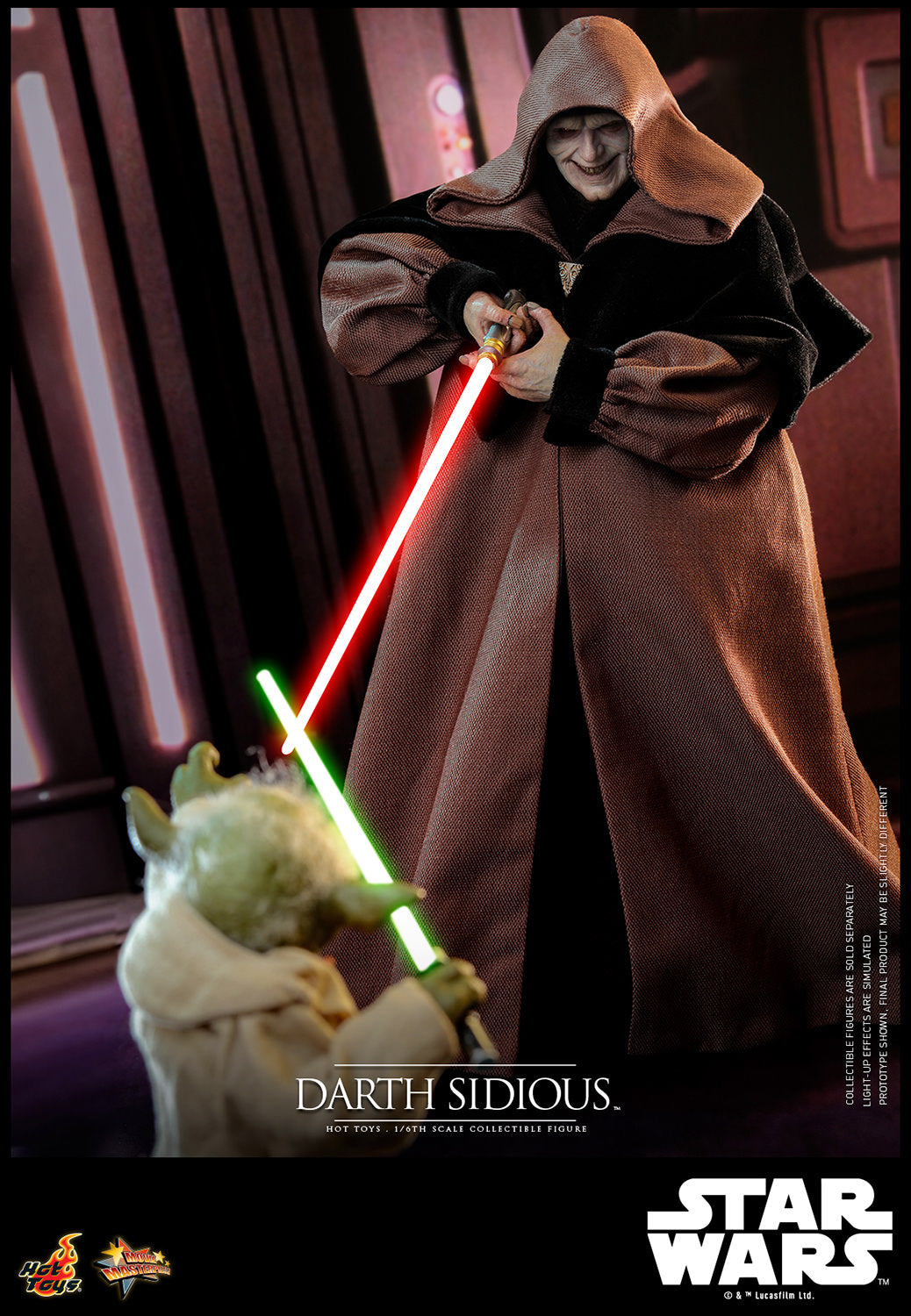Hot Toys Darth Sidious™ Sixth Scale Figure