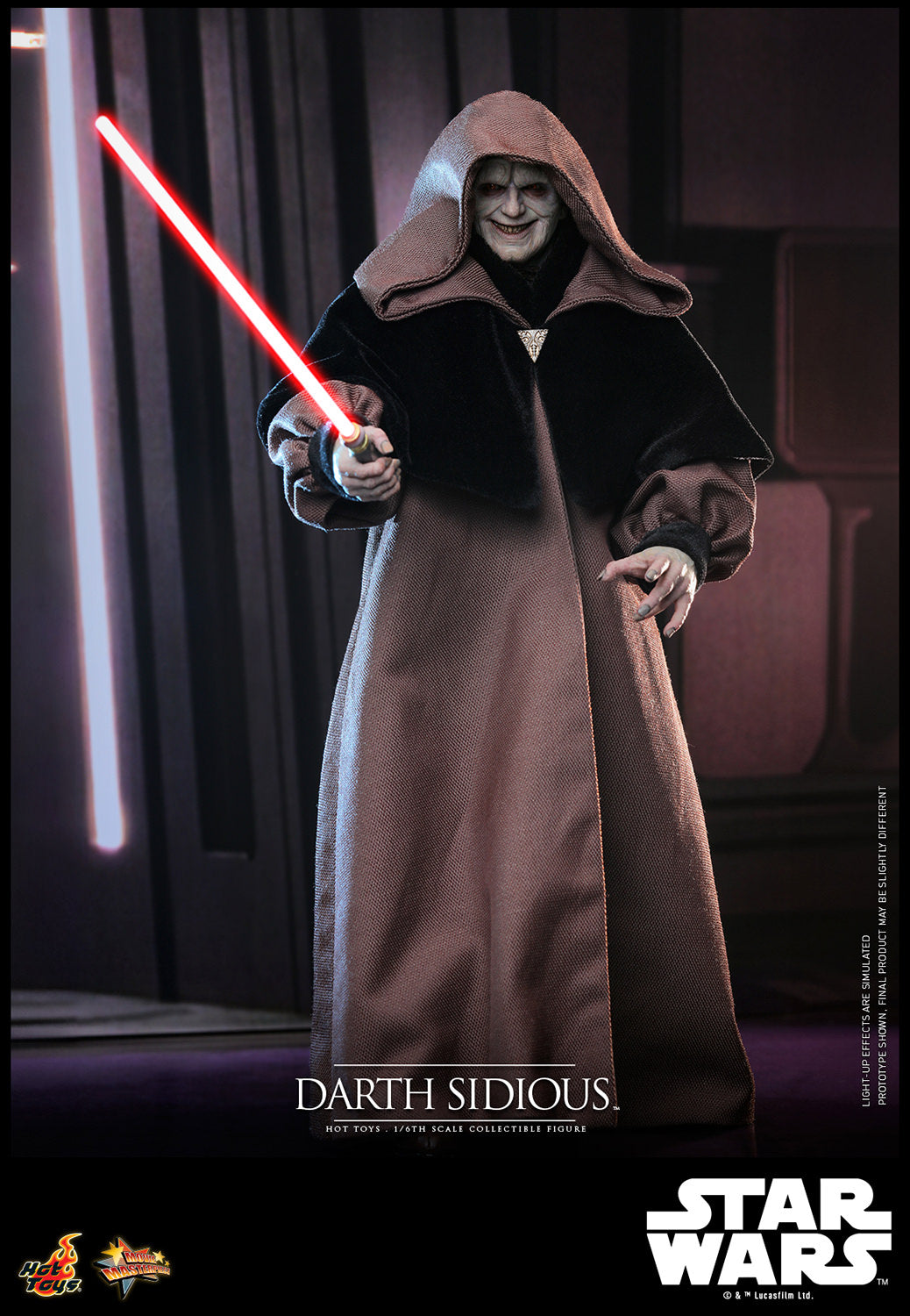 Hot Toys Darth Sidious™ Sixth Scale Figure