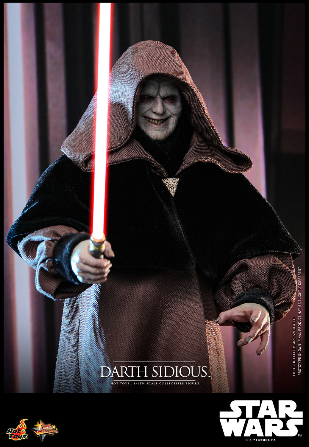Hot Toys Darth Sidious™ Sixth Scale Figure