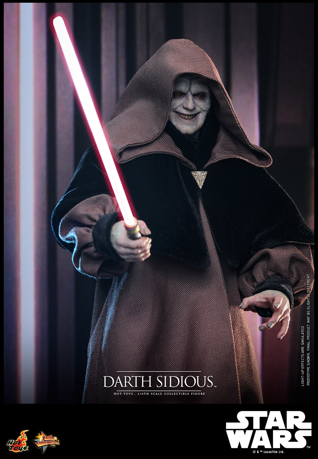 Hot Toys Darth Sidious™ Sixth Scale Figure