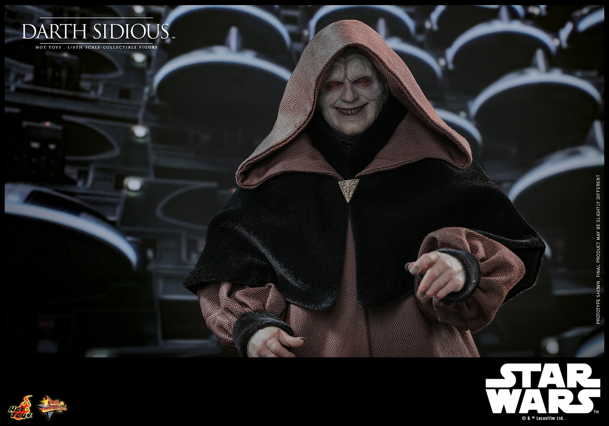 Hot Toys Darth Sidious™ Sixth Scale Figure