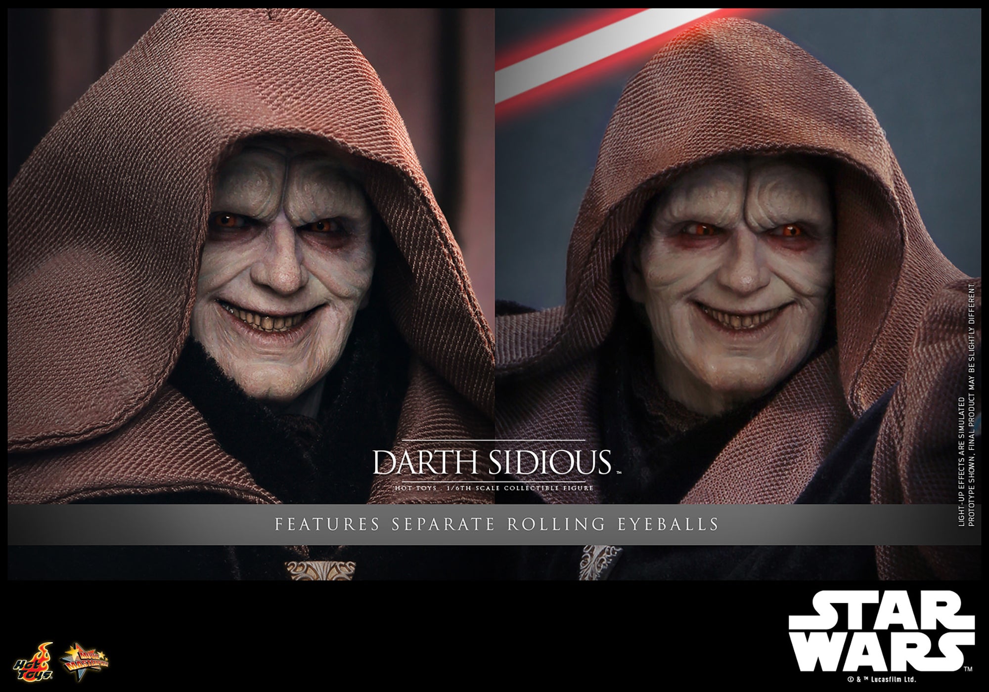 Hot Toys Darth Sidious™ Sixth Scale Figure