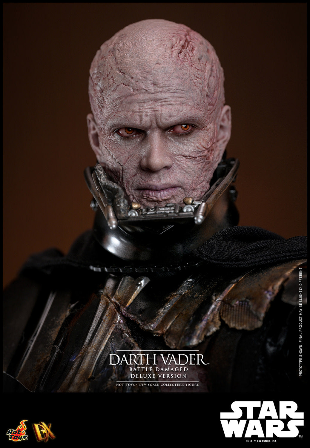 Star Wars Darth Vader DX45 Battle Damaged Deluxe Version ⅙ Scale Figure - Collectors Row Inc.
