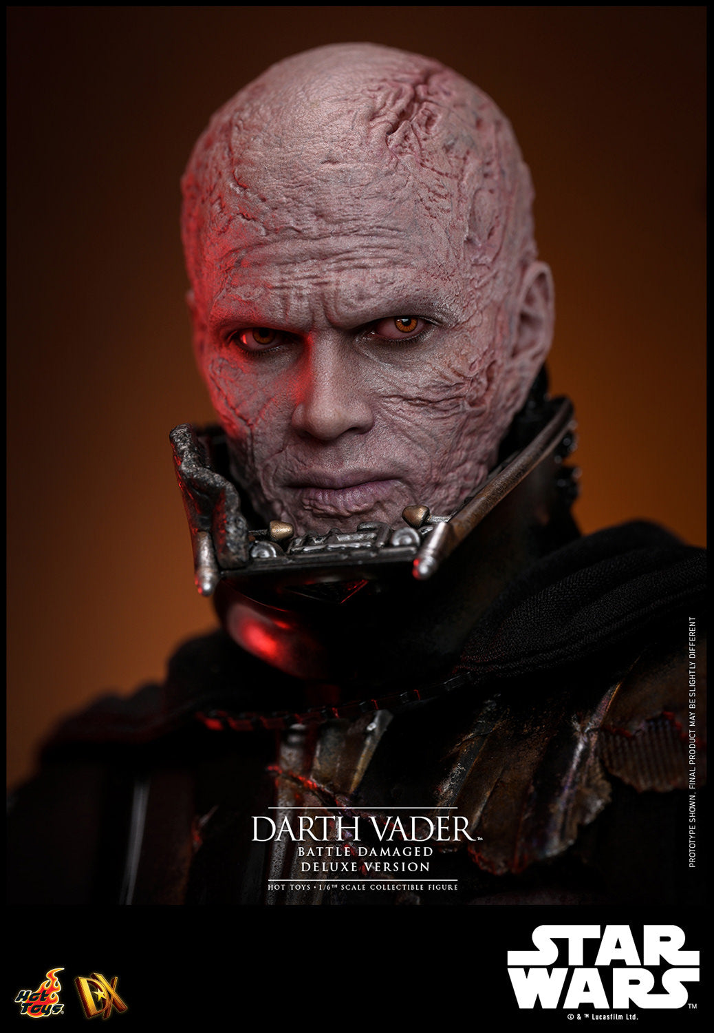 Star Wars Darth Vader DX45 Battle Damaged Deluxe Version ⅙ Scale Figure - Collectors Row Inc.