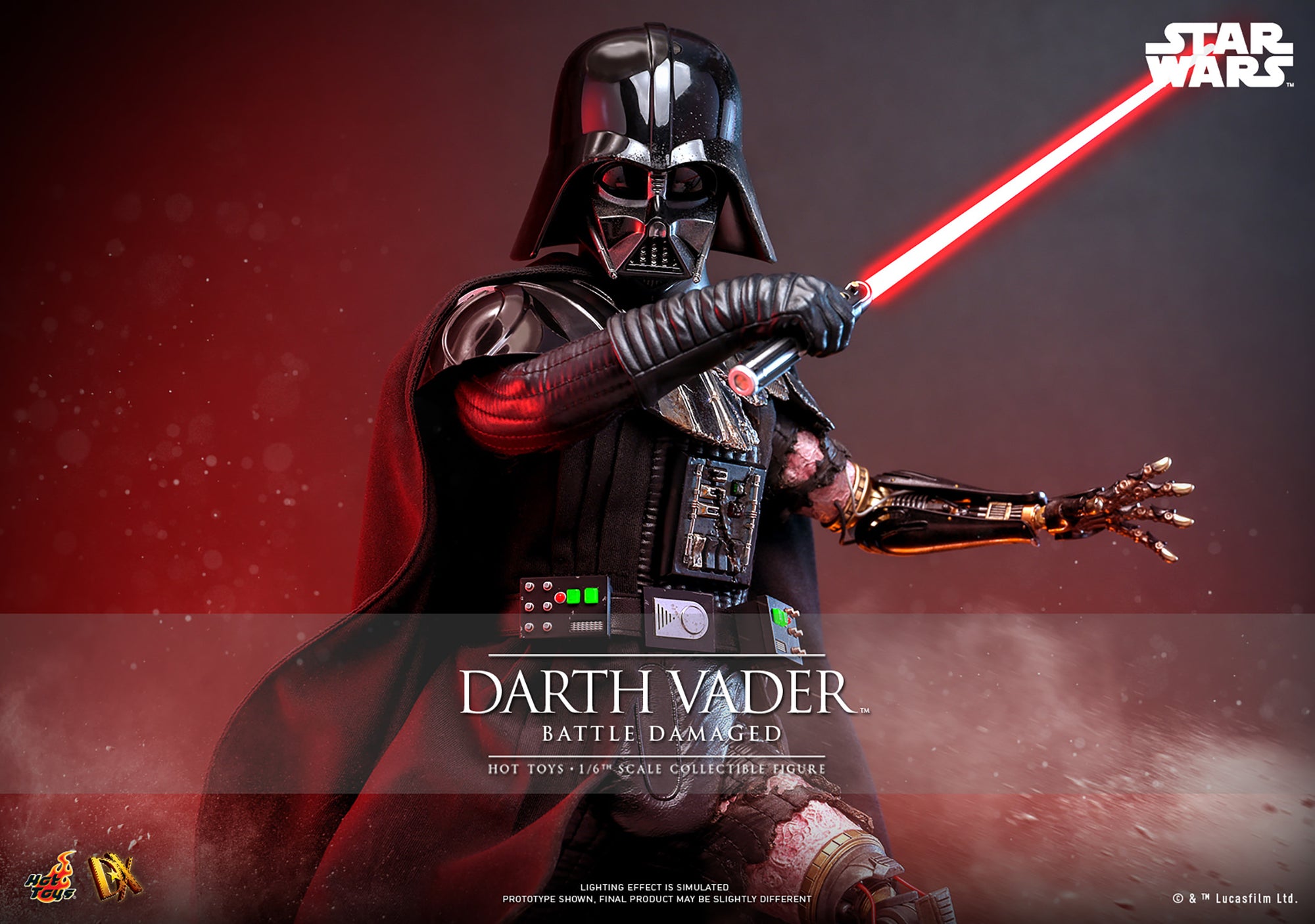 Darth Vader™ (Battle Damaged) Sixth Scale Figure