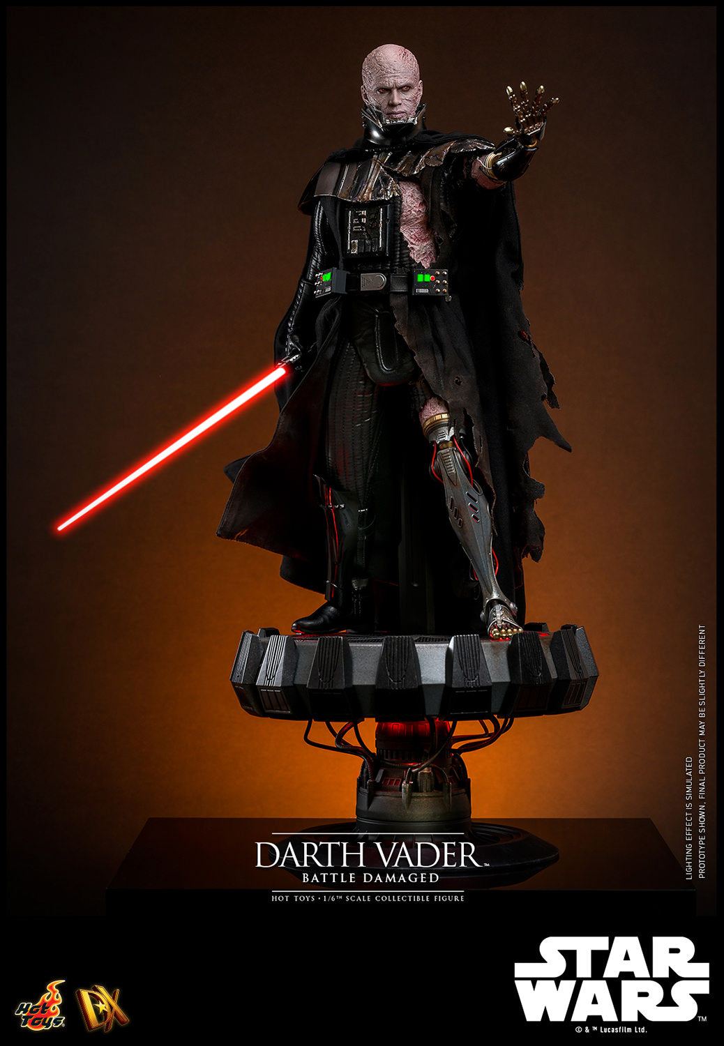 Darth Vader™ (Battle Damaged) Sixth Scale Figure