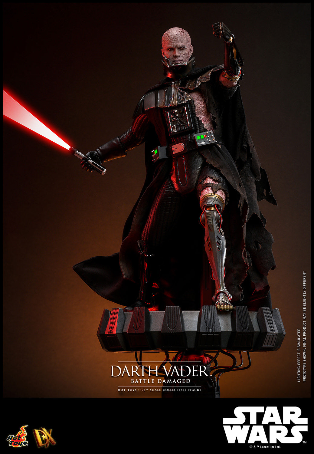 Darth Vader™ (Battle Damaged) Sixth Scale Figure