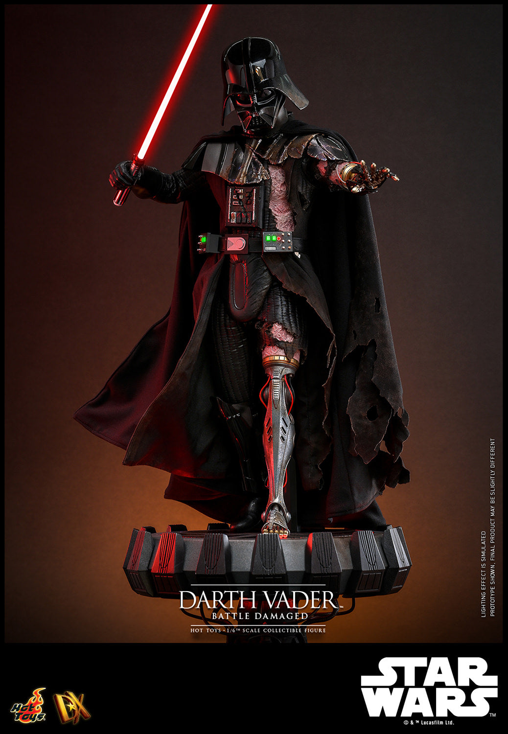 Darth Vader™ (Battle Damaged) Sixth Scale Figure