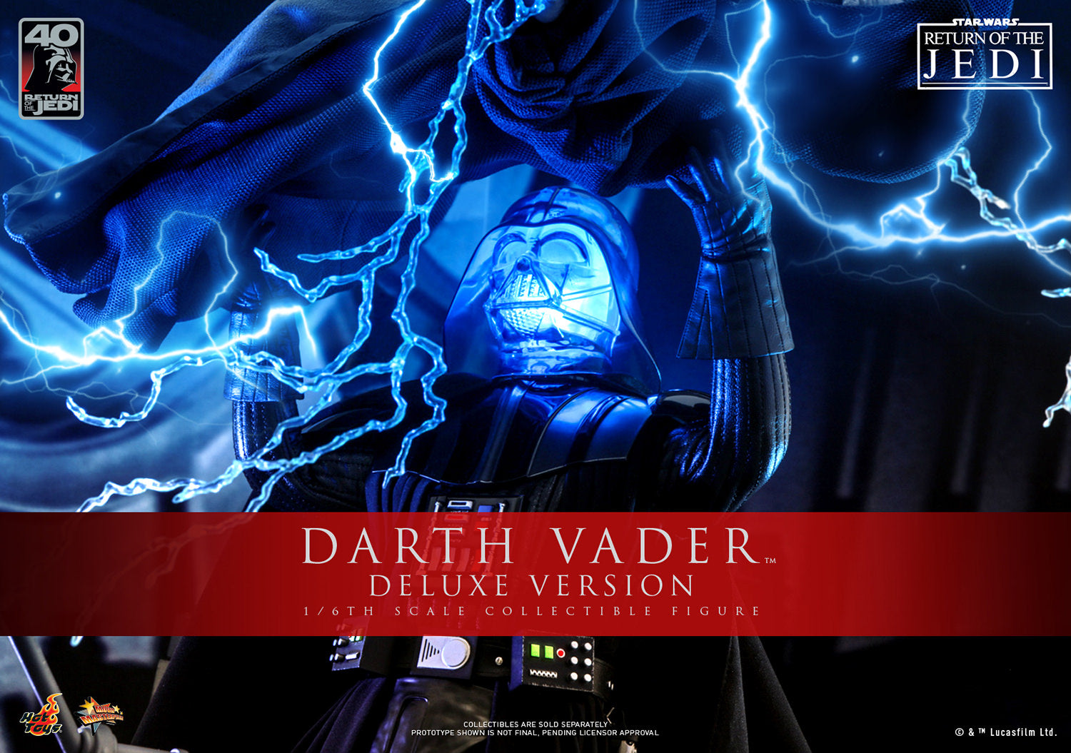 Darth Vader™ (Deluxe Version) (Return of the Jedi 40th Anniversary Collection) Sixth Scale Action Figure