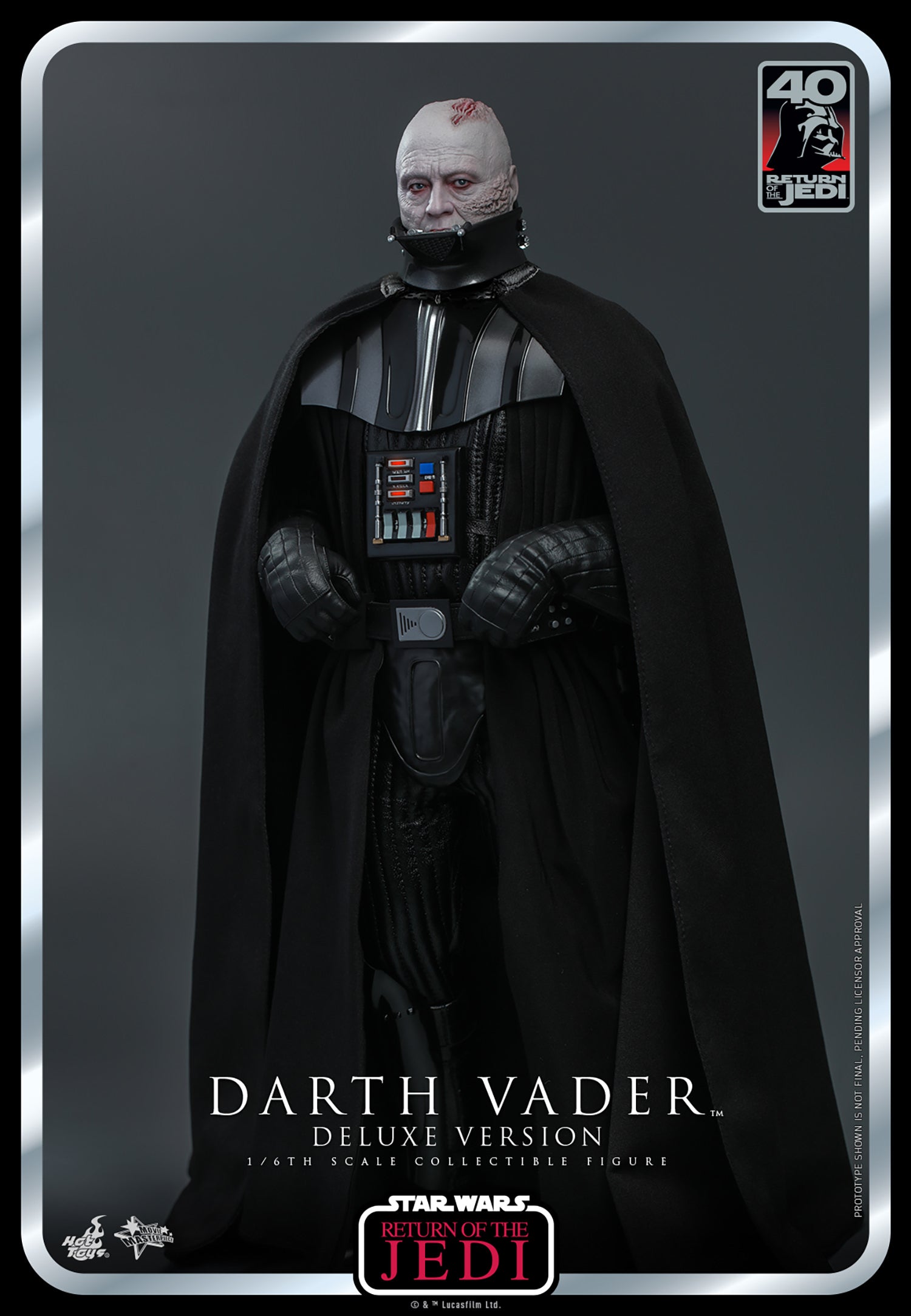 Darth Vader™ (Deluxe Version) (Return of the Jedi 40th Anniversary Collection) Sixth Scale Action Figure