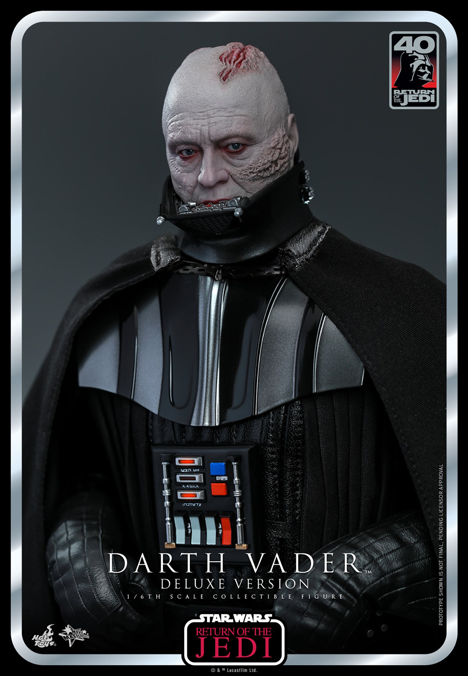 Darth Vader™ (Deluxe Version) (Return of the Jedi 40th Anniversary Collection) Sixth Scale Action Figure