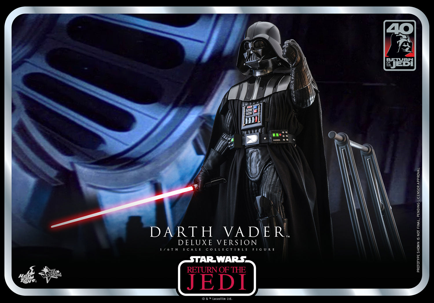 Darth Vader™ (Deluxe Version) (Return of the Jedi 40th Anniversary Collection) Sixth Scale Action Figure
