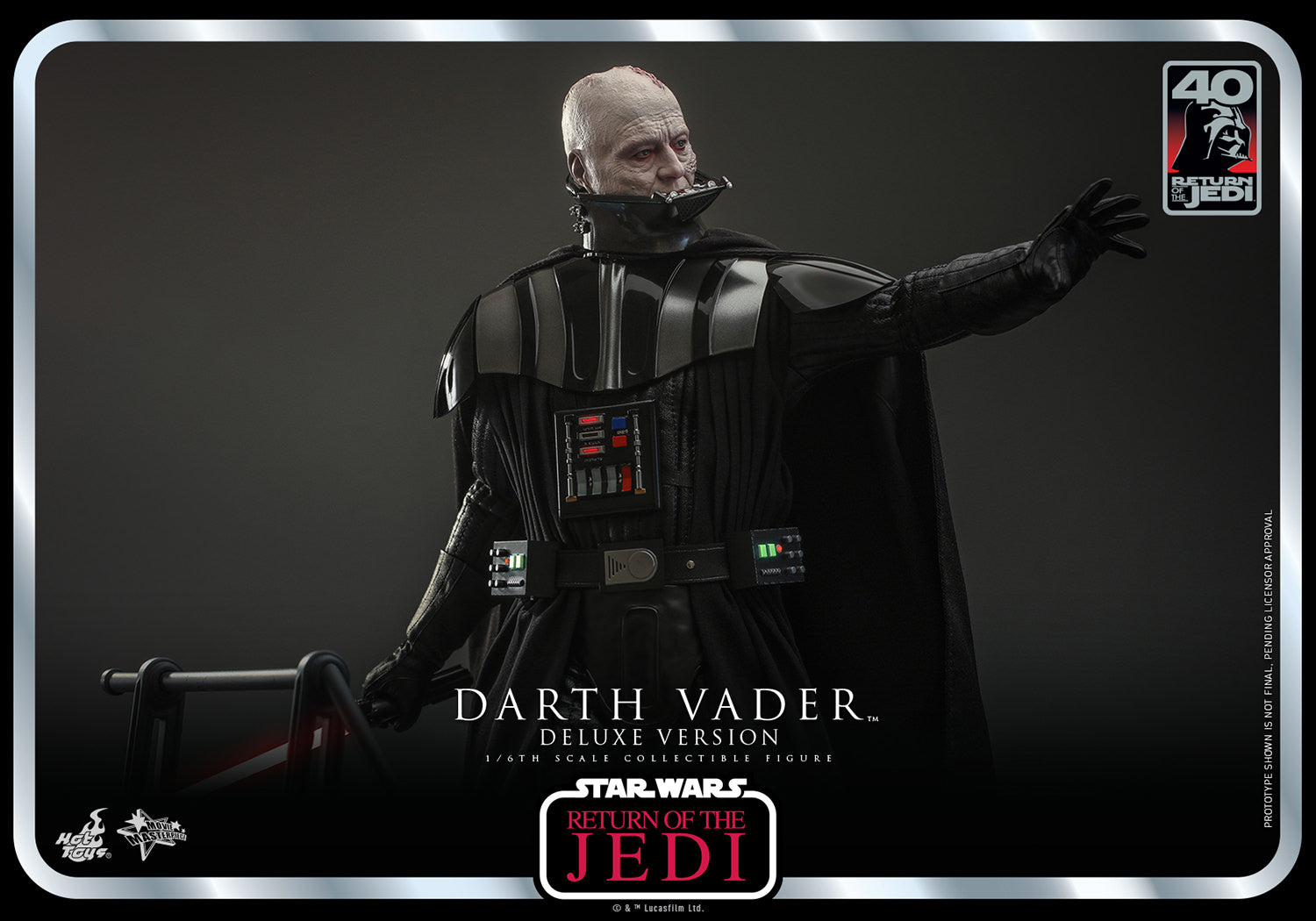Darth Vader™ (Deluxe Version) (Return of the Jedi 40th Anniversary Collection) Sixth Scale Action Figure